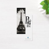 Paris Eiffel Tower Mini Bookmark (Desk)