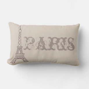 Paris Eiffel Tower Pillow