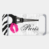 Paris Eiffel Tower Pink Lips Cell Phone Cover For iPhone 5C (Back (Horizontal))