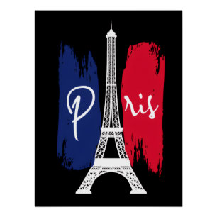 Paris Eiffel Tower Poster