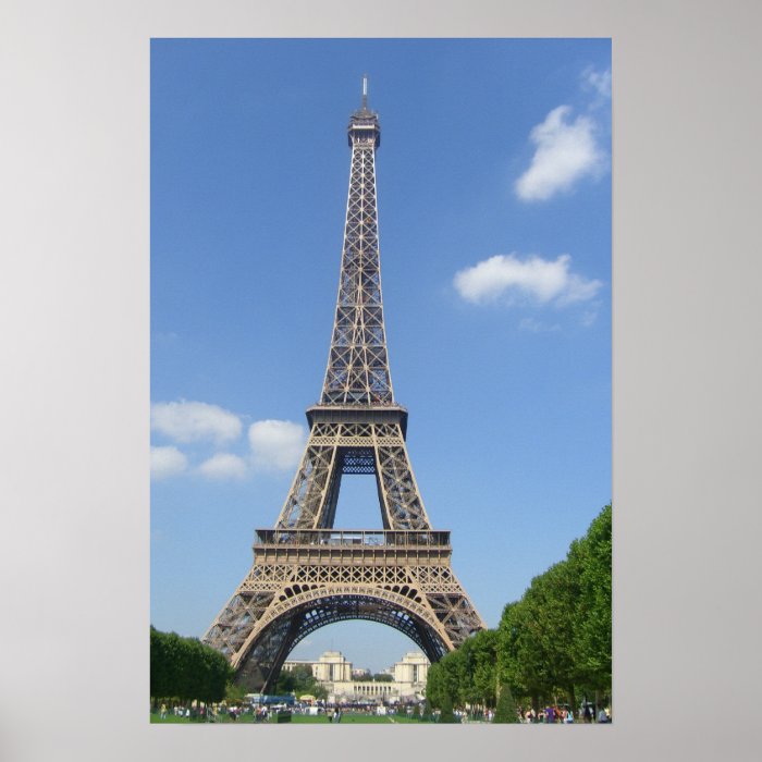 Paris   Eiffel Tower   Posters