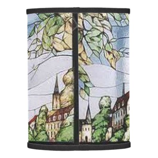 PARIS EIFFEL TOWER STAINED GLASS 2 LAMP SHADE (Back)