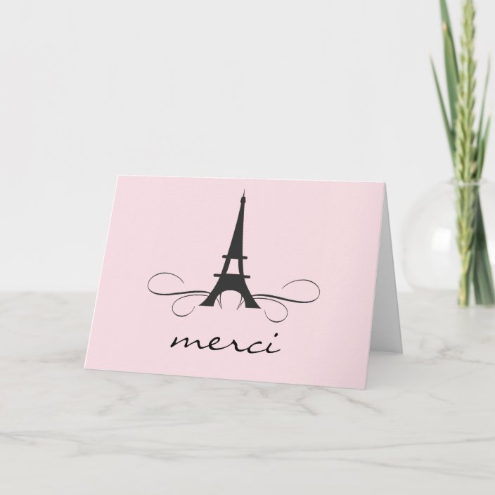 Thank You Cards Bridal Shower Bridal Shower Thank You Cards Paris Weddings Wedding Thank You Cards Paris Weddings Eiffel Tower Paris