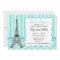 Paris Eiffel Tower Theme Party Teal