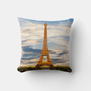 Paris / Eiffel tower Throw Pillow