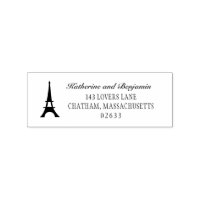 Paris Eiffel Tower | Wedding Return Address
