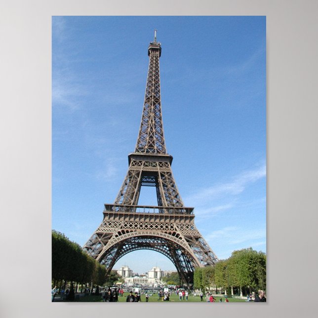 Paris - Eiffle Tower Poster (Front)