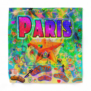 Paris Epoch Hour Bandana