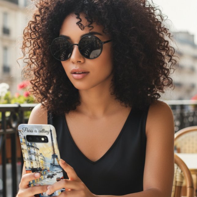 Paris Esthetic Phone Case | Eiffel Tower Art  (Creator Uploaded)