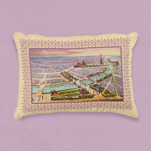 Paris Expo 1900 Pillow