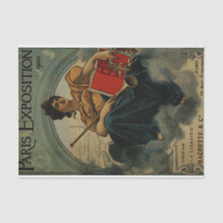 Paris Exposition 1900 - vintage French ad art Tissue Paper