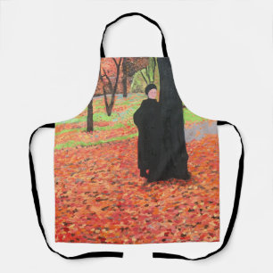 Paris Falling Leaves Apron