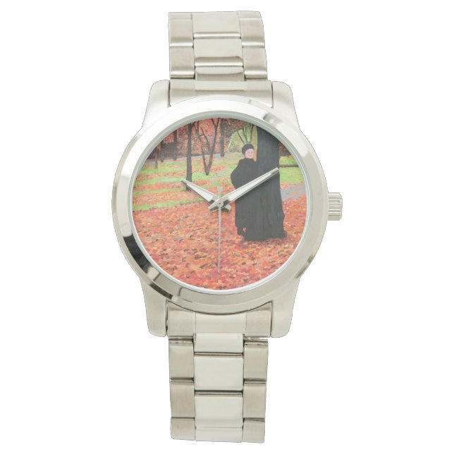 Paris Falling Leaves Lady's Watch (Front)