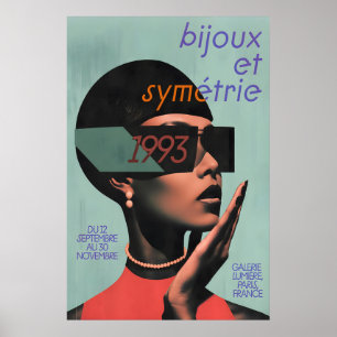 Paris Fashion Exhibition Art Print Bijoux et