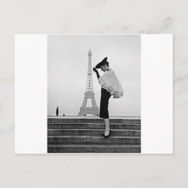 Paris Fashion Postcard (Front)