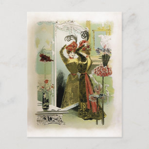 Paris Fashions ~ Postcard / Invitation / RSVP