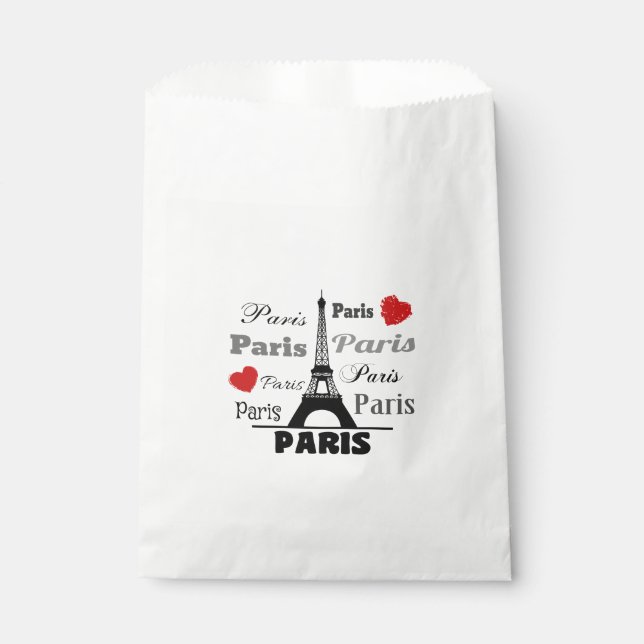 Paris Favor Bag (Front)