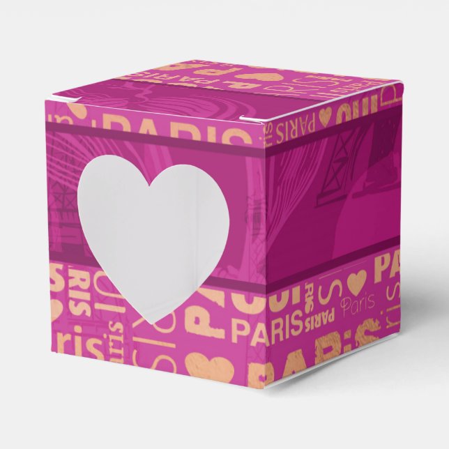 Paris Favor Box (Front Side)