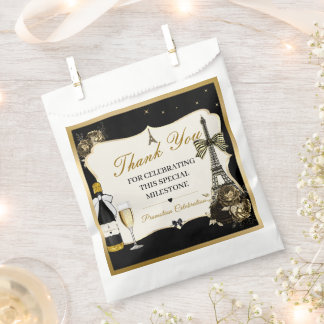 Paris Favor Gift Bag Job Promotion