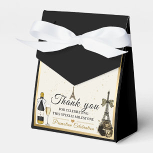 Paris Favor Gift Box Job Promotion