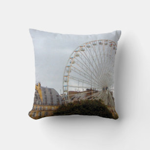 Paris Ferris Wheel Pillow