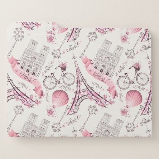 Paris! File Folders | Zazzle