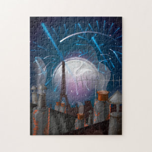 Paris Fireworks Jigsaw Puzzle
