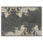Paris Floral Vintage Ephemera Script Decoupage