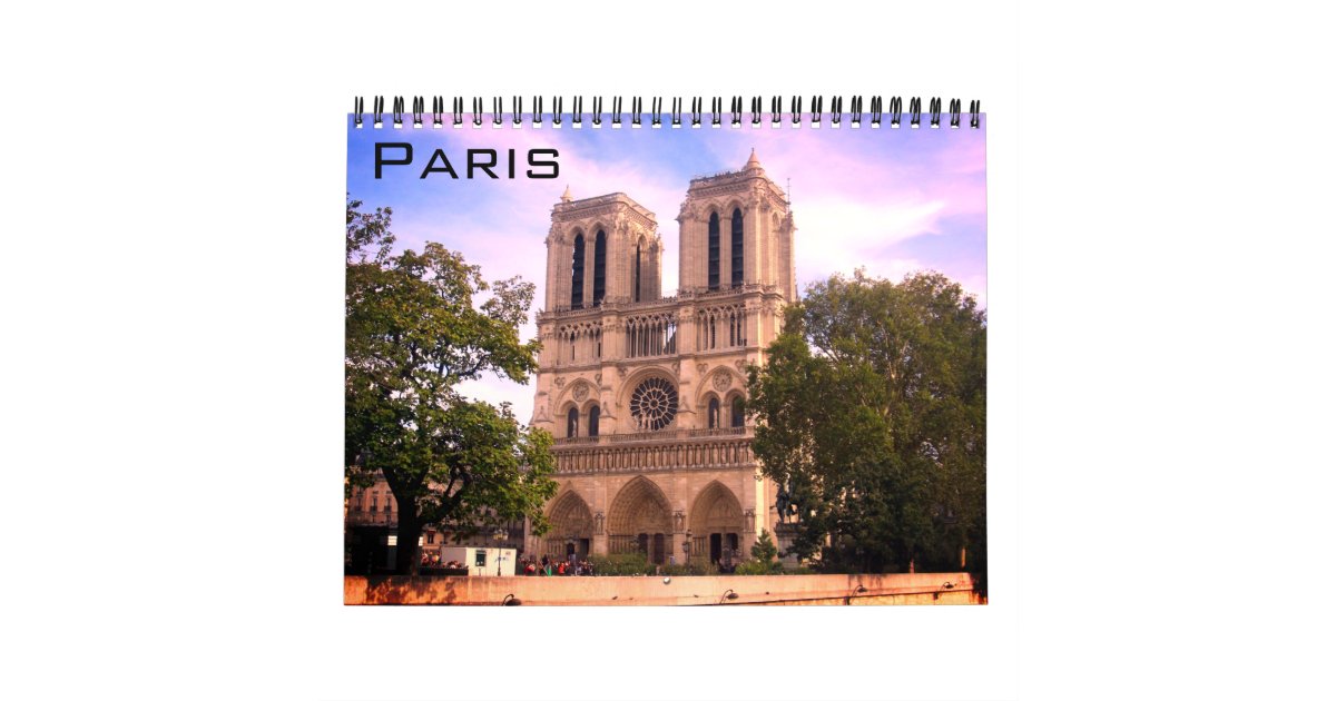 paris france 2021 calendar | Zazzle.com