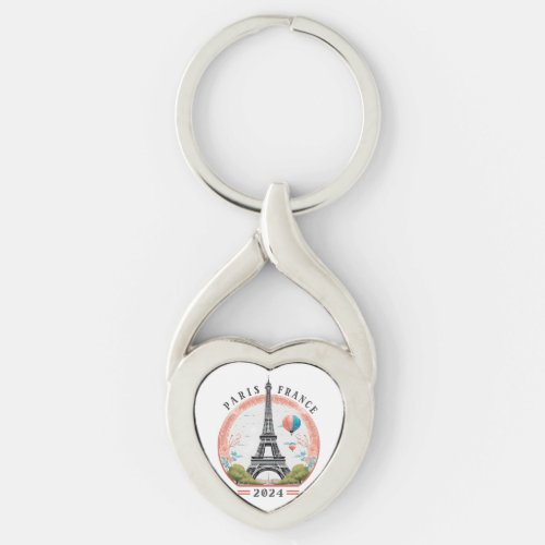 Paris France 2024 Fleece Blankets Eiffel Tower Keychain