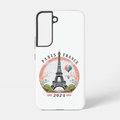 Paris France 2024 Fleece Blankets Eiffel Tower Samsung Galaxy S22 Case