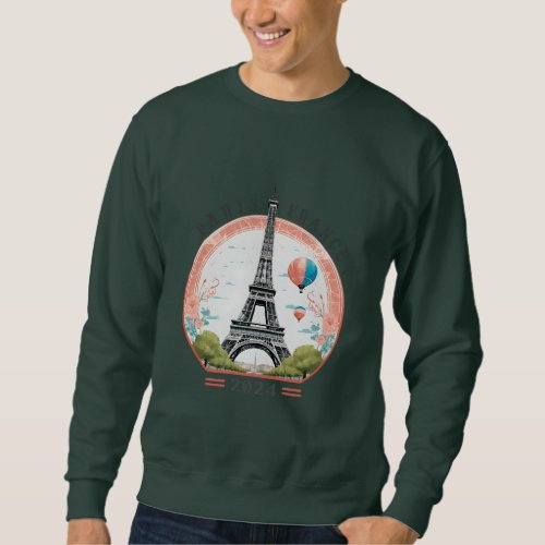 Paris France 2024 Mens Sweatshirts Paris France  Sweatshirt