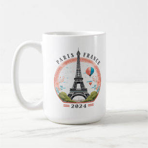 Paris France 2024 Mugs, Paris France 2024 Coffee Mug