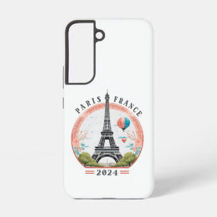 Paris France 2024 Samsung Cases, Eiffel Tower Samsung Galaxy S22 Case