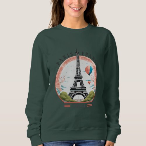 Paris France 2024 Womens Sweatshirt Paris France Sweatshirt