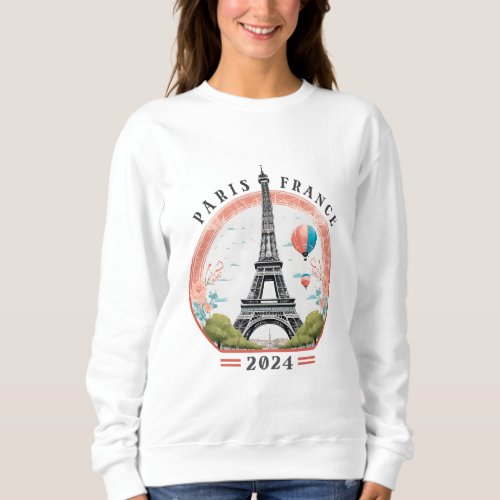 Paris France 2024 Womens Sweatshirts Paris  Sweatshirt