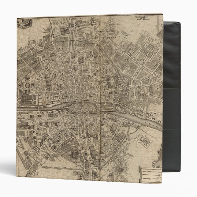 Paris France Binder (Front/Inside)