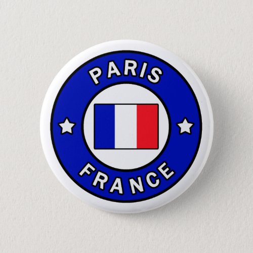 Paris France button