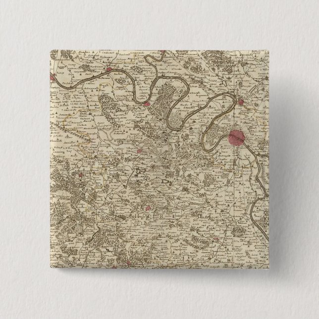 Paris France Button (Front)