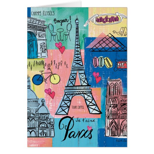 Paris, France Cards (Front)