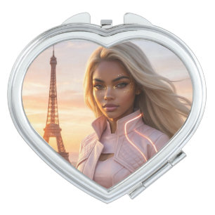 PARIS - FRANCE COMPACT MIRROR
