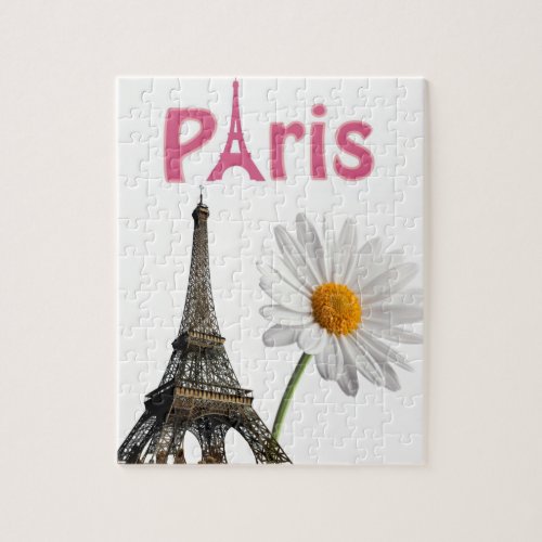 Paris France Decorative Jigsaw Puzzle