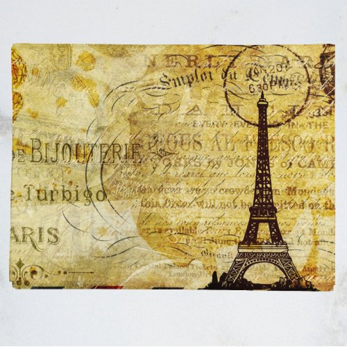 Paris France  Decoupage Vintage Ephemera Tissue Paper
