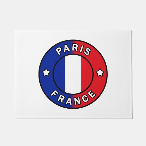 Paris France Doormat