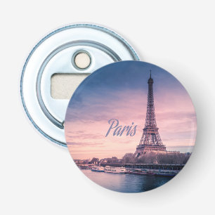 Paris France eiffel tower Bottle Opener