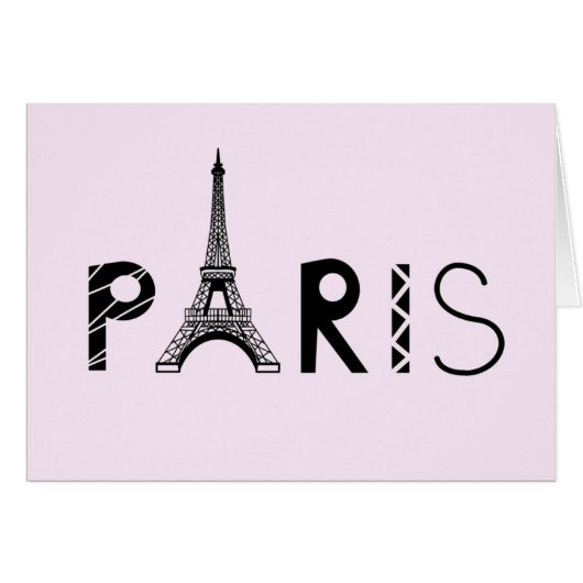 Paris, France | Eiffel Tower Cards (Front Horizontal)