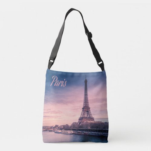 Paris France eiffel tower Crossbody Bag