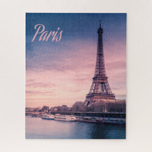 Paris France eiffel tower Jigsaw Puzzle