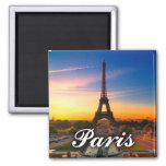 Paris, France - Eiffel Tower Magnet at Zazzle