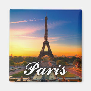 Paris, France - Eiffel Tower Magnet